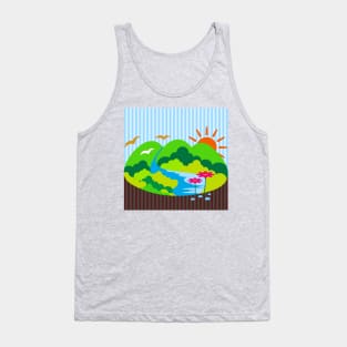 Nature Landscaping Tank Top